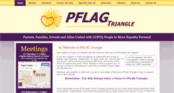 Desktop Screenshot of pflagtriangle.org
